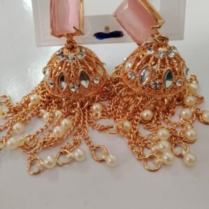 Pink Color Fancy Jhumkay